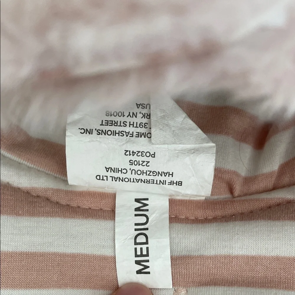 Cozy Pink and White Dog Sweater Set of 2. Size :M